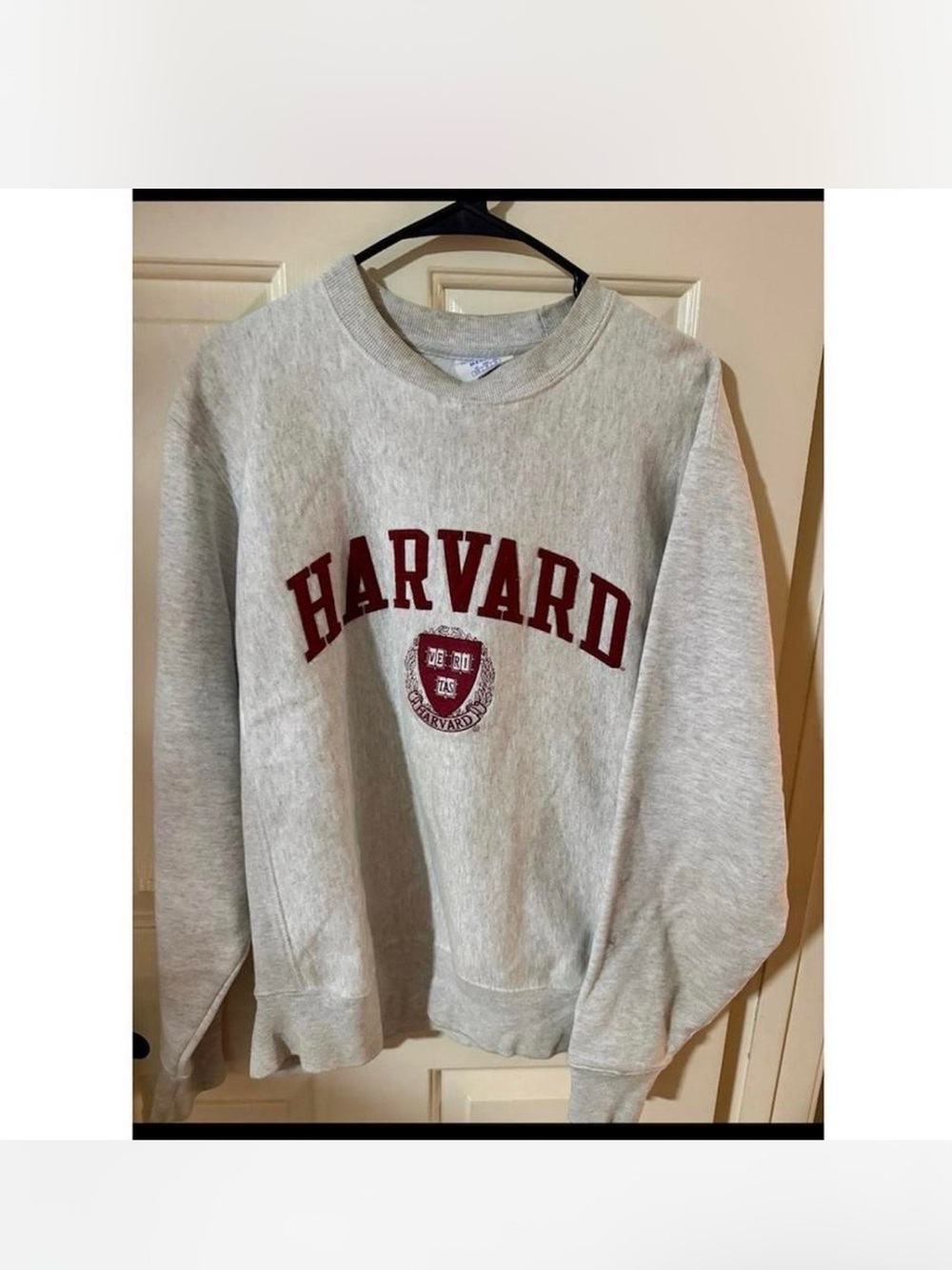 Vintage Harvard Champion Oversized Men’s Crewneck Sweatshirt